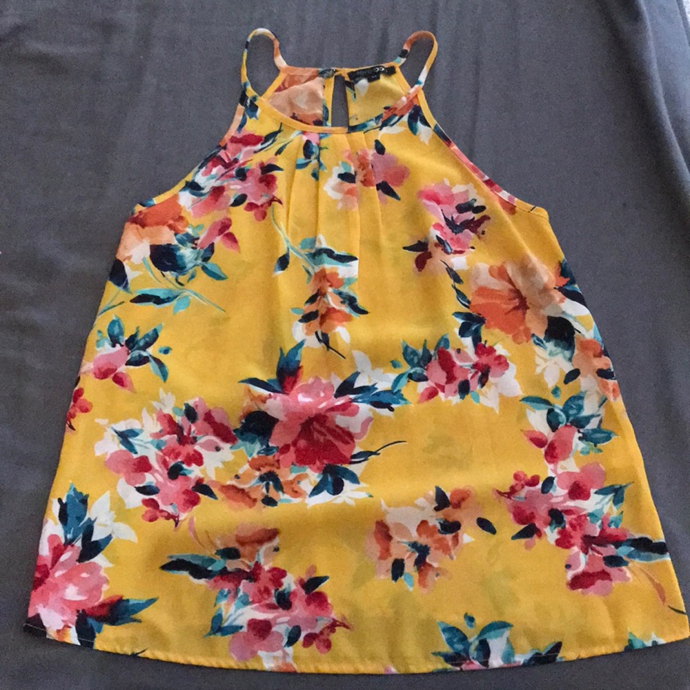 Yellow summer shirt